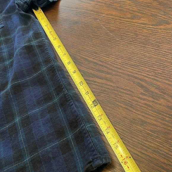 ASOS Men’s multicolor plaid short sleeve collared button up- XL - Picture 6 of 7